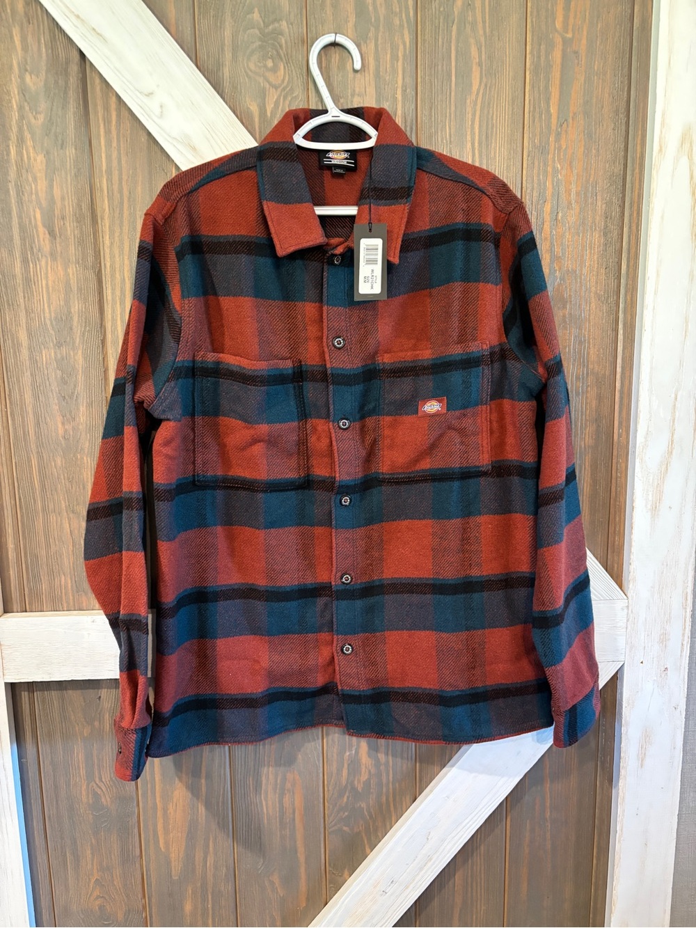 Dickies Flannel Plaid Men’s Shirt Various Sizes